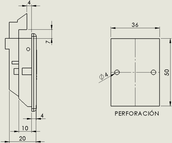 CERRADURA PULL CON TRINQUETE - Image 3